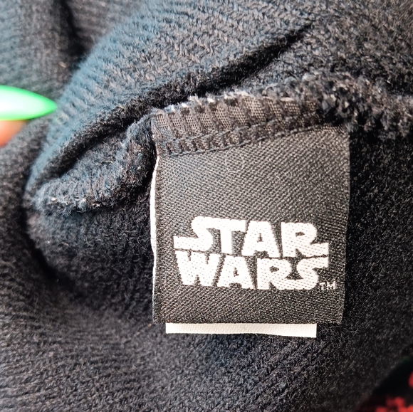 STAR WARS Rogue One Death Trooper Neon Green & Black Unisex Knit Pom Beanie - Picture 5 of 6